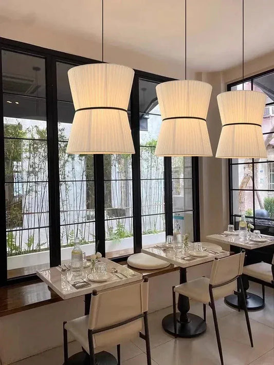 BE SHINE Suspension design japonaise en tissu