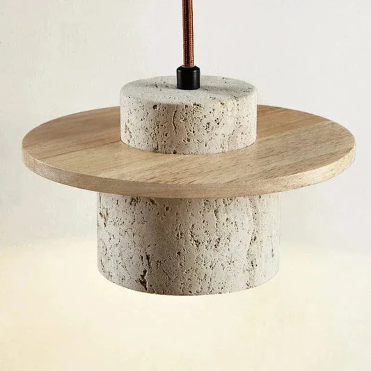 BE SHINE Suspension en pierre Japandi