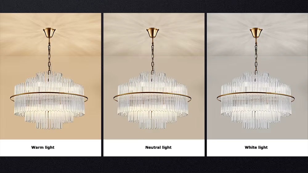 Suspension moderne en cristal K9