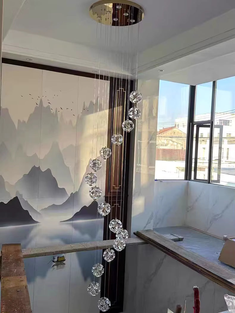 Suspension plafond haut cristal stars