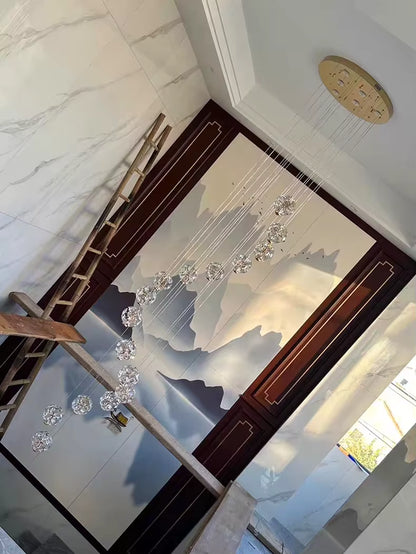 Suspension plafond haut cristal stars