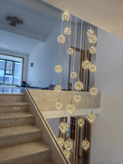 Suspension plafond haut cristal stars