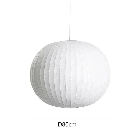 BE SHINE Suspension en soie 80 CM / LUMIÈRE NEUTRE