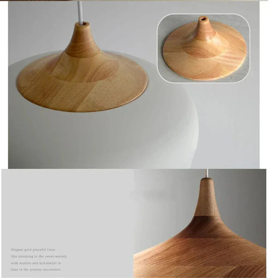 BE SHINE Suspension abat-jour scandinave