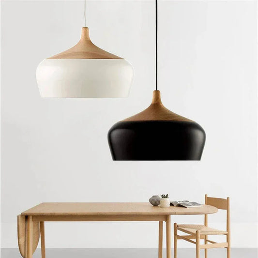 BE SHINE Suspension abat-jour scandinave