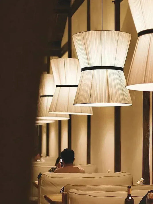 BE SHINE Suspension  design japonaise en tissu