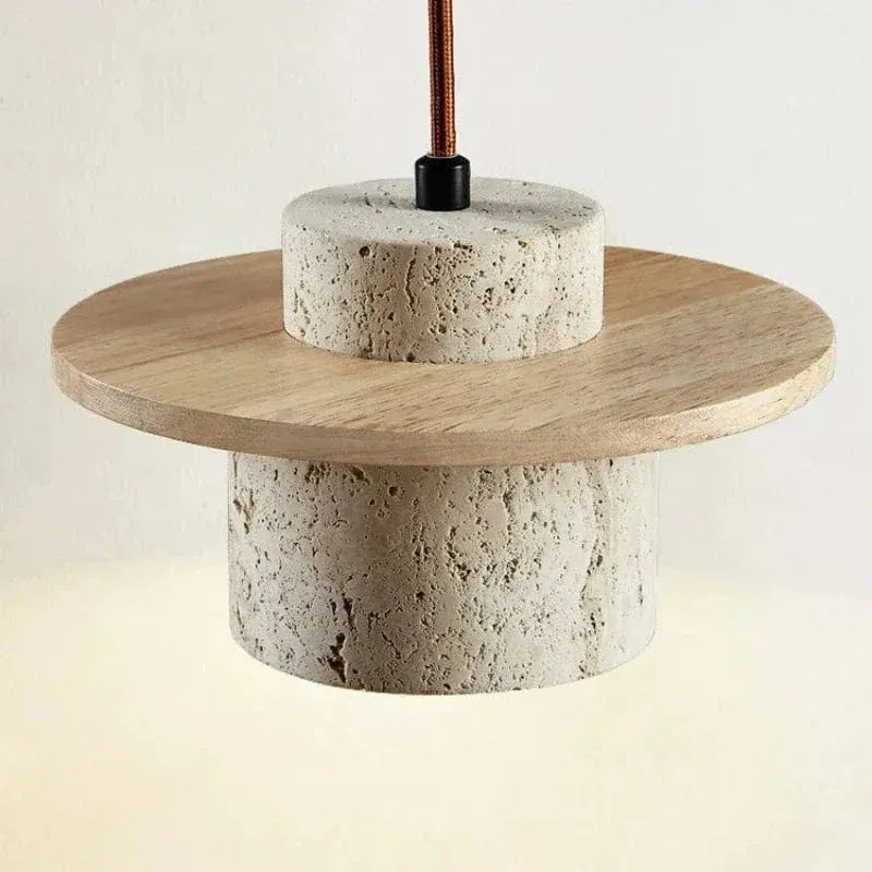 BE SHINE Suspension en pierre Japandi