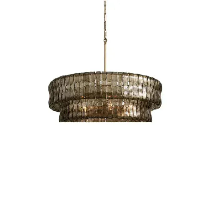 BE SHINE Suspension en verre art-déco