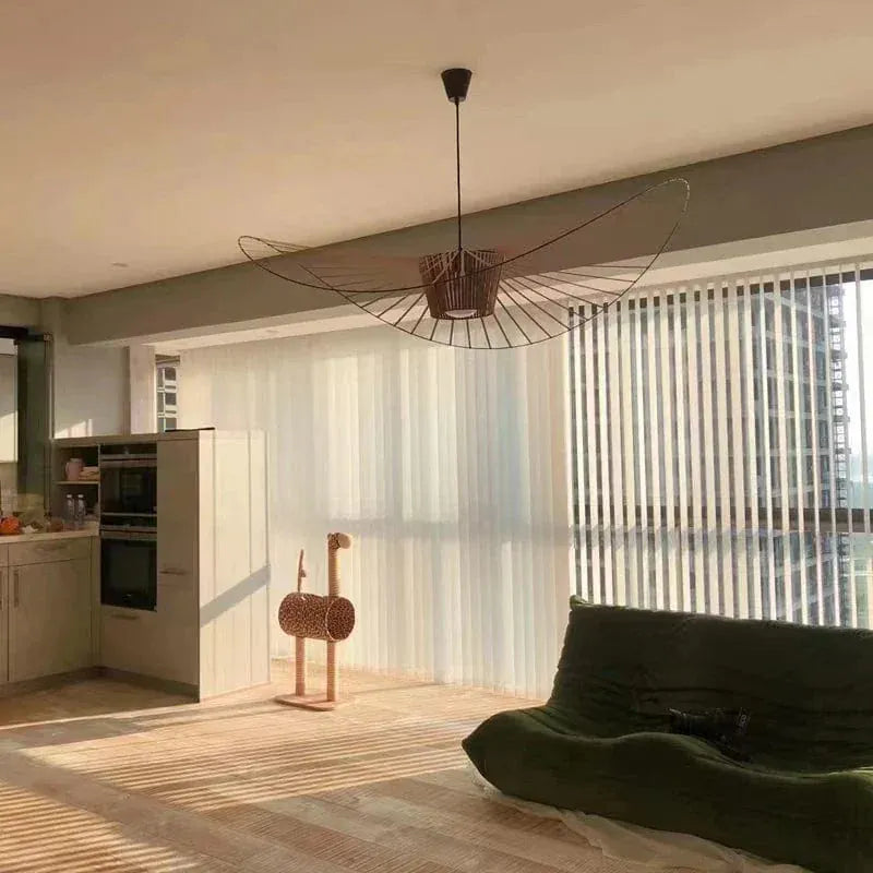 BE SHINE Suspension noire design minimaliste