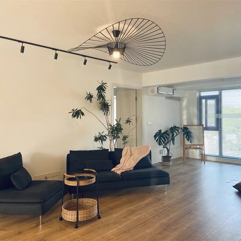 BE SHINE Suspension noire design minimaliste