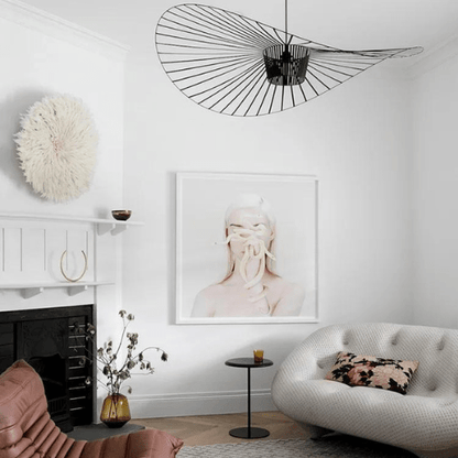 BE SHINE Suspension noire design minimaliste