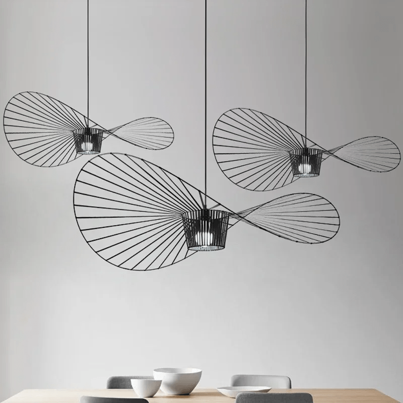 BE SHINE Suspension noire design minimaliste