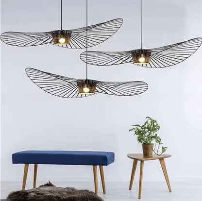 BE SHINE Suspension noire design minimaliste