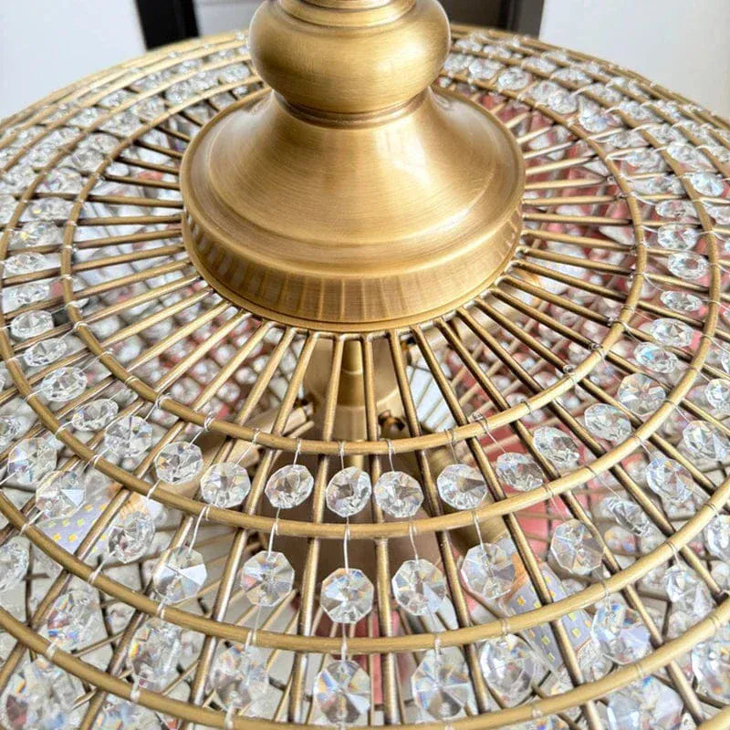 BE SHINE Suspension orientale en cristal