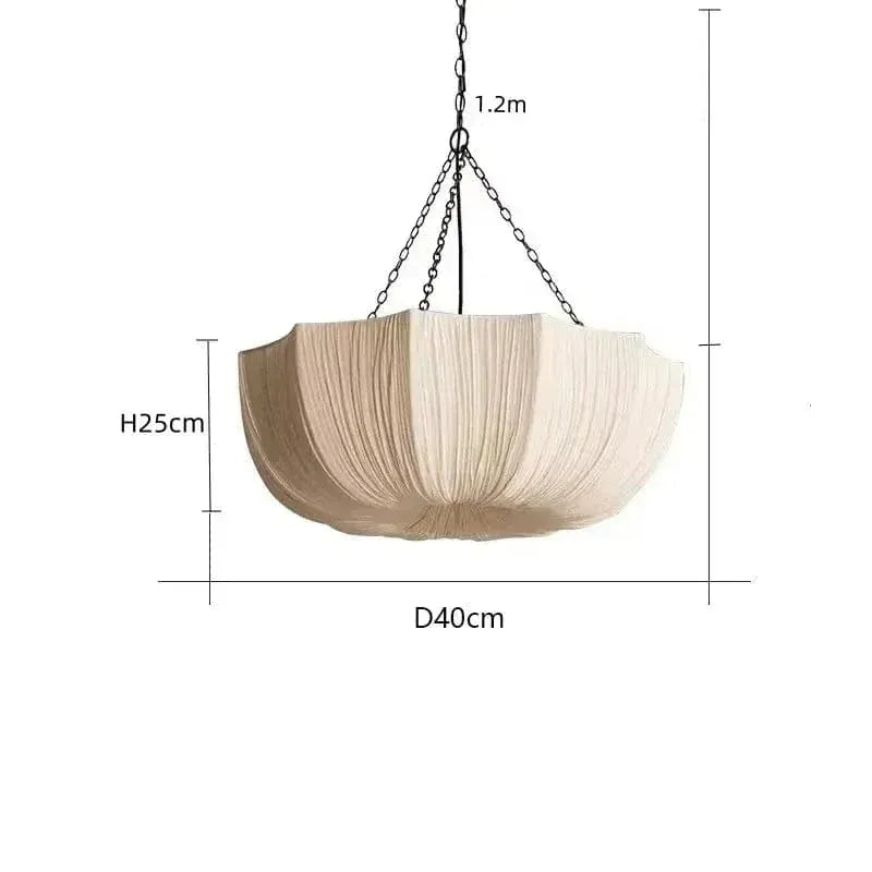 Eclairage suspension Suspension parapluie 40 CM / LUMIÈRE CHAUDE