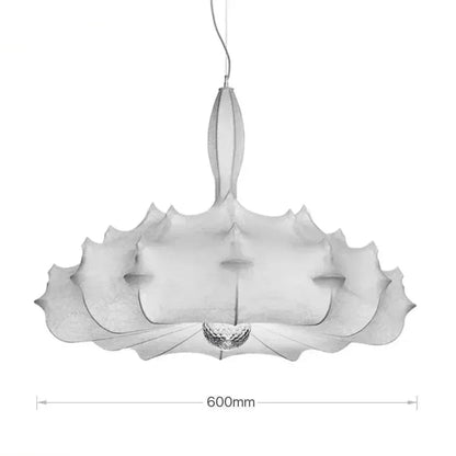 Eclairage suspension Suspension en tissu chandelier 60 CM / LUMIÈRE CHAUDE