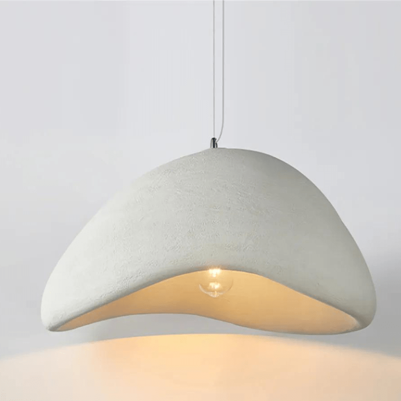 Eclairage suspension Suspension moderne design BLANC 1 / LARGEUR 30 CM