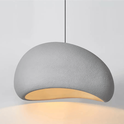 Eclairage suspension Suspension moderne design GRIS 2 / LARGEUR 30 CM