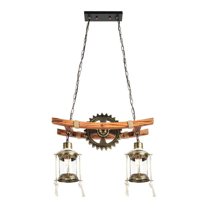 ECLAIRAGE SUSPENSION Suspension 2 lampes rustiques