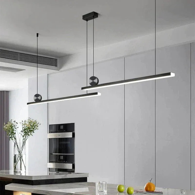 ECLAIRAGE SUSPENSION Suspension barre led moderne design minimaliste