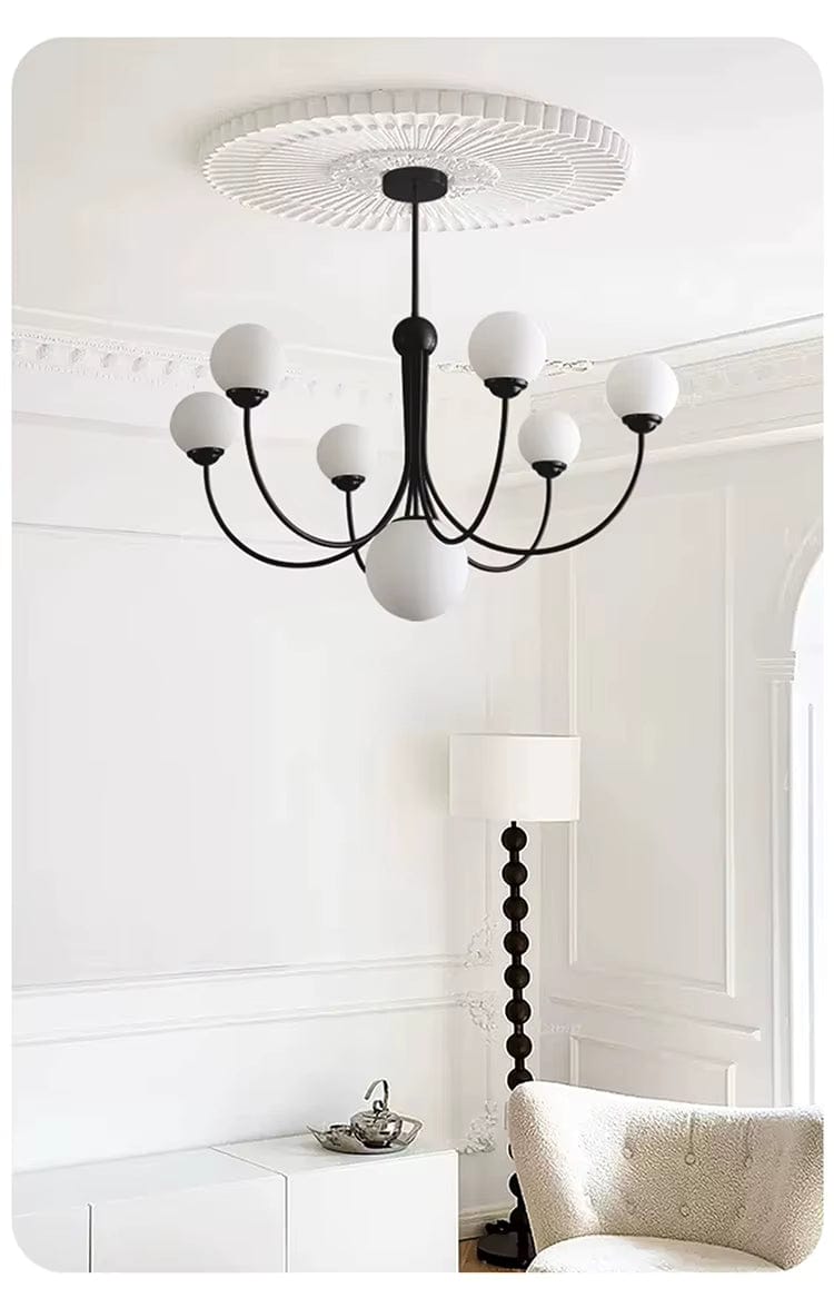 ECLAIRAGE SUSPENSION Suspension boule 5 têtes