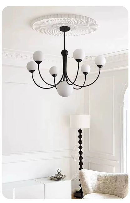 ECLAIRAGE SUSPENSION Suspension boule 5 têtes