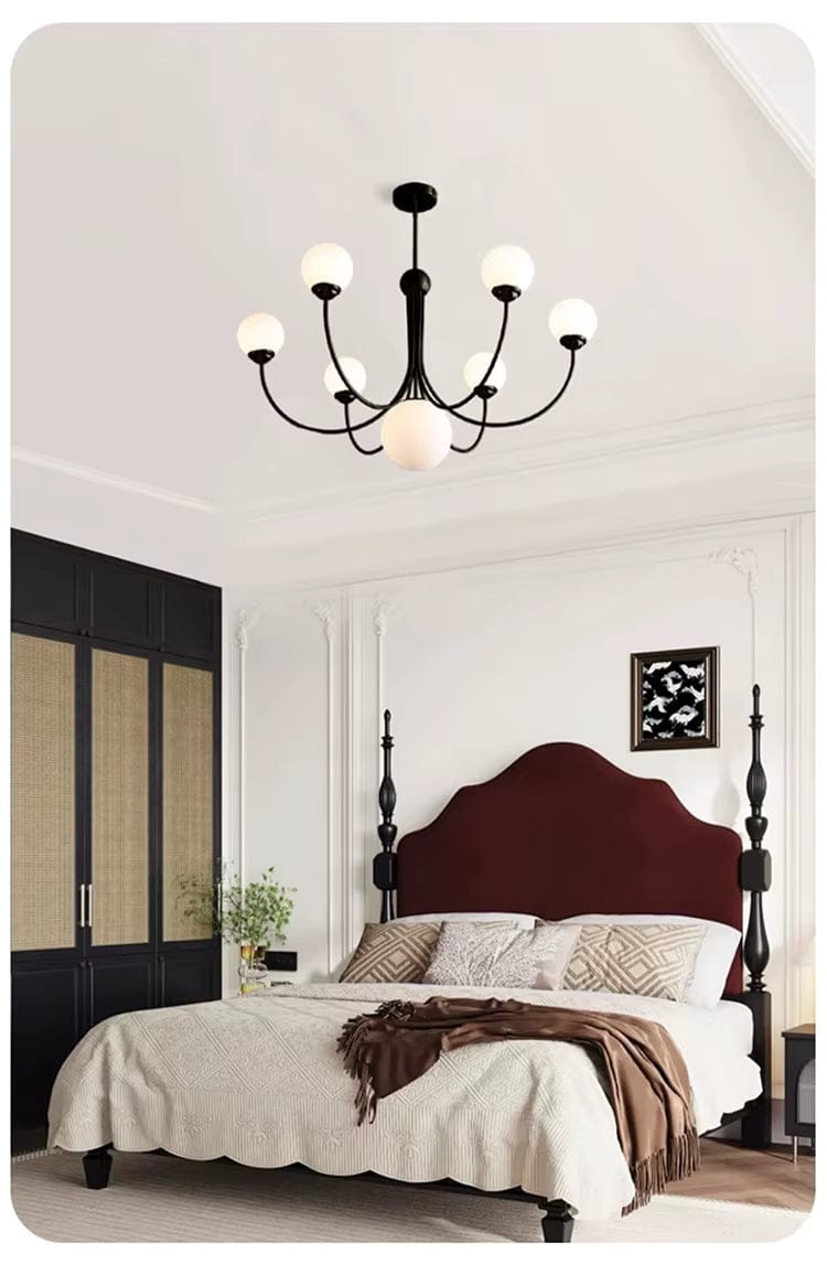 ECLAIRAGE SUSPENSION Suspension boule 5 têtes