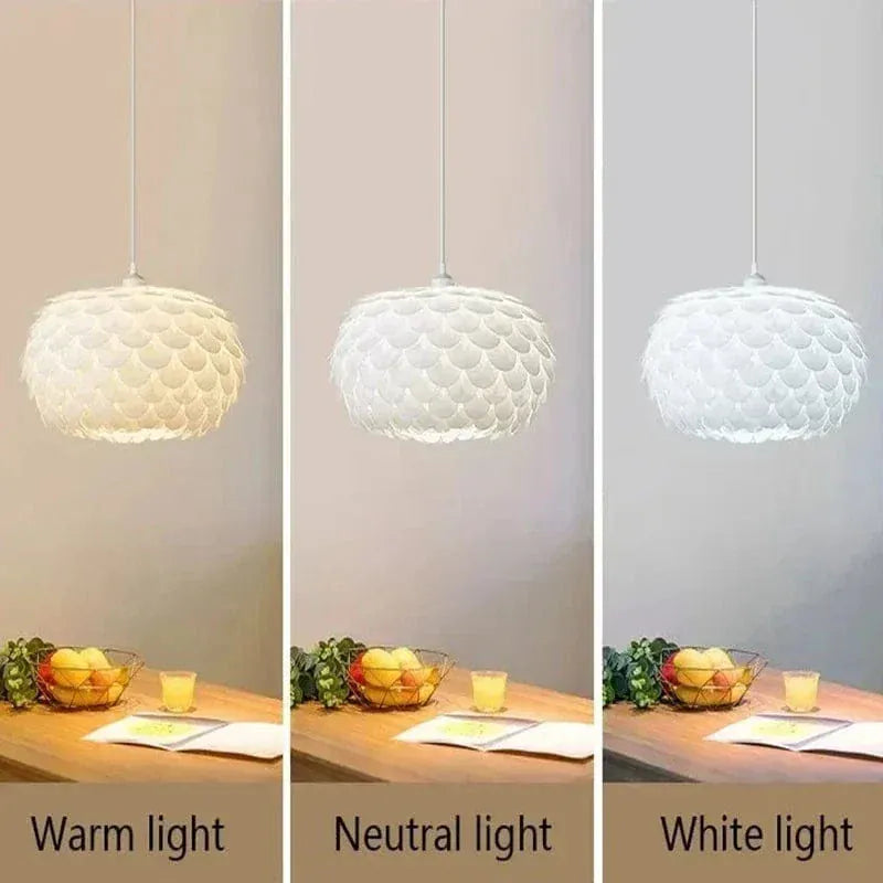 ECLAIRAGE SUSPENSION Suspension en forme de fleur de lotus