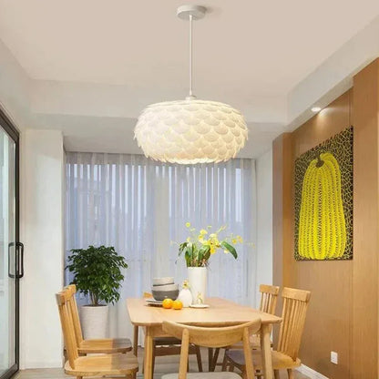 ECLAIRAGE SUSPENSION Suspension en forme de fleur de lotus