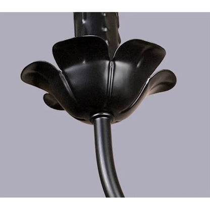 ECLAIRAGE SUSPENSION Suspension en métal noir chandelier