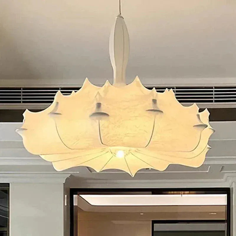 Eclairage suspension Suspension en tissu chandelier