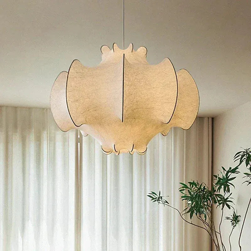 Eclairage suspension Suspension en tissu chauve souris