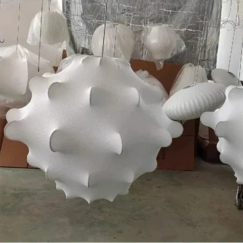 ECLAIRAGE SUSPENSION Suspension en tissu Wabi-sabi