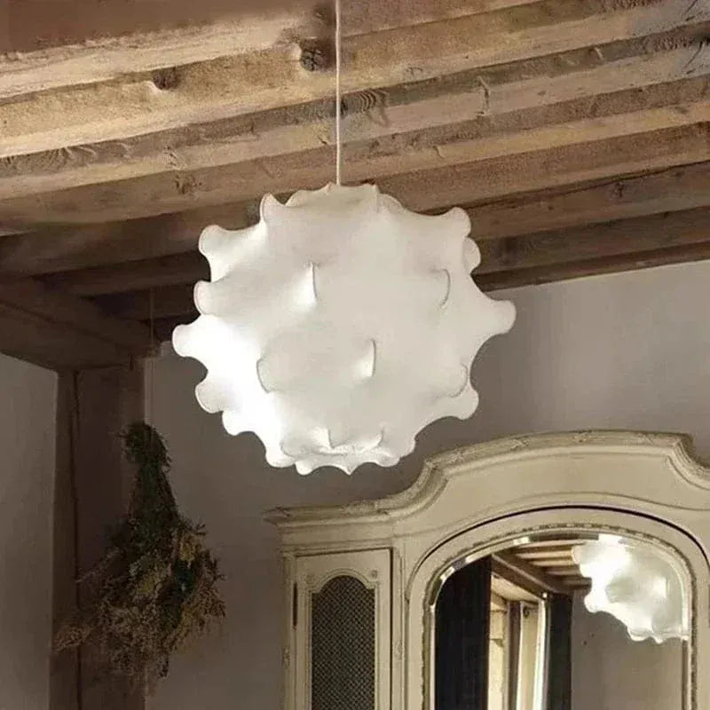 ECLAIRAGE SUSPENSION Suspension en tissu Wabi-sabi