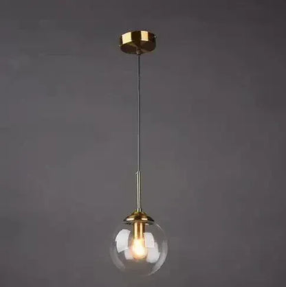 ECLAIRAGE SUSPENSION Suspension globe en verre design