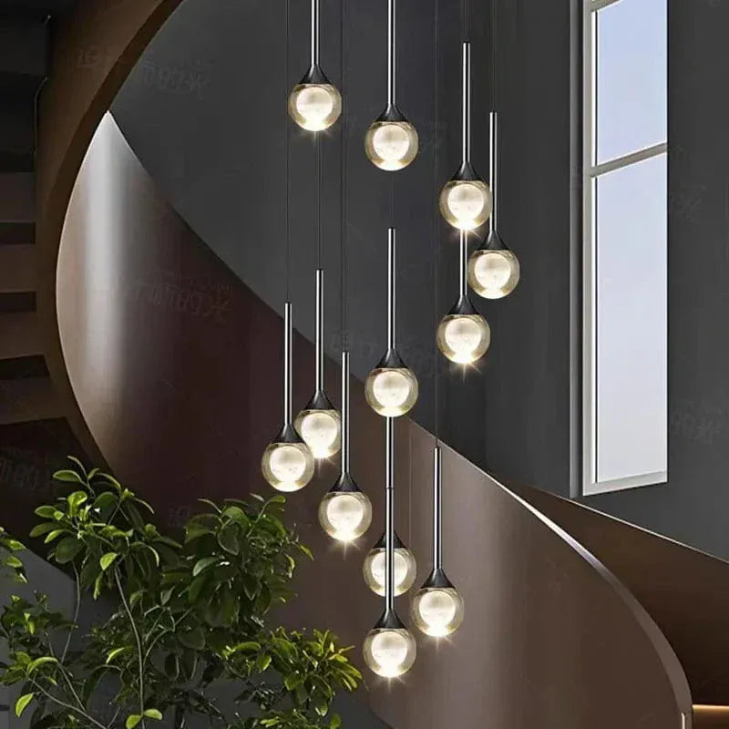 ECLAIRAGE SUSPENSION Suspension goutte pour haut plafond