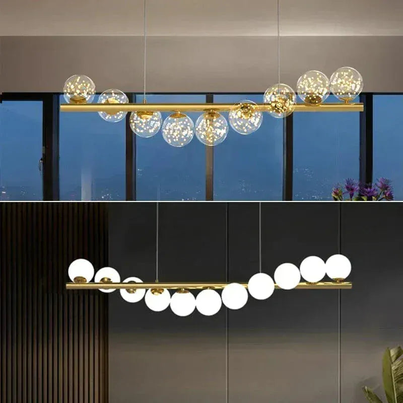 Eclairage suspension Suspension led torsade