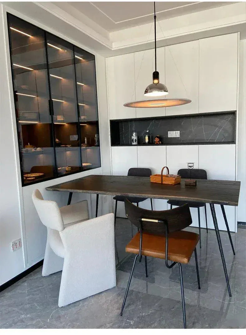 ECLAIRAGE SUSPENSION Suspension luminaire plate design italien