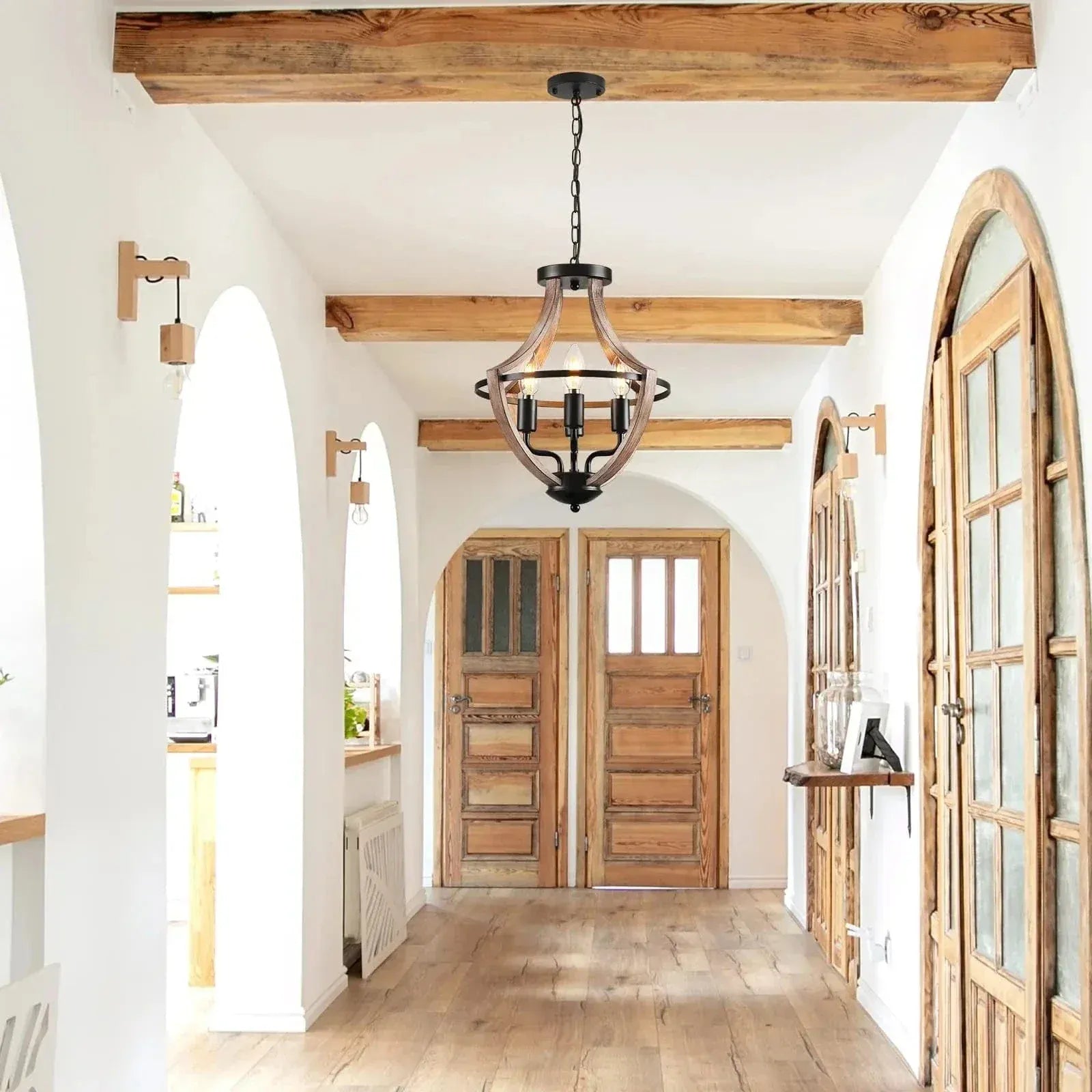 ECLAIRAGE SUSPENSION Suspension luminaire rustique