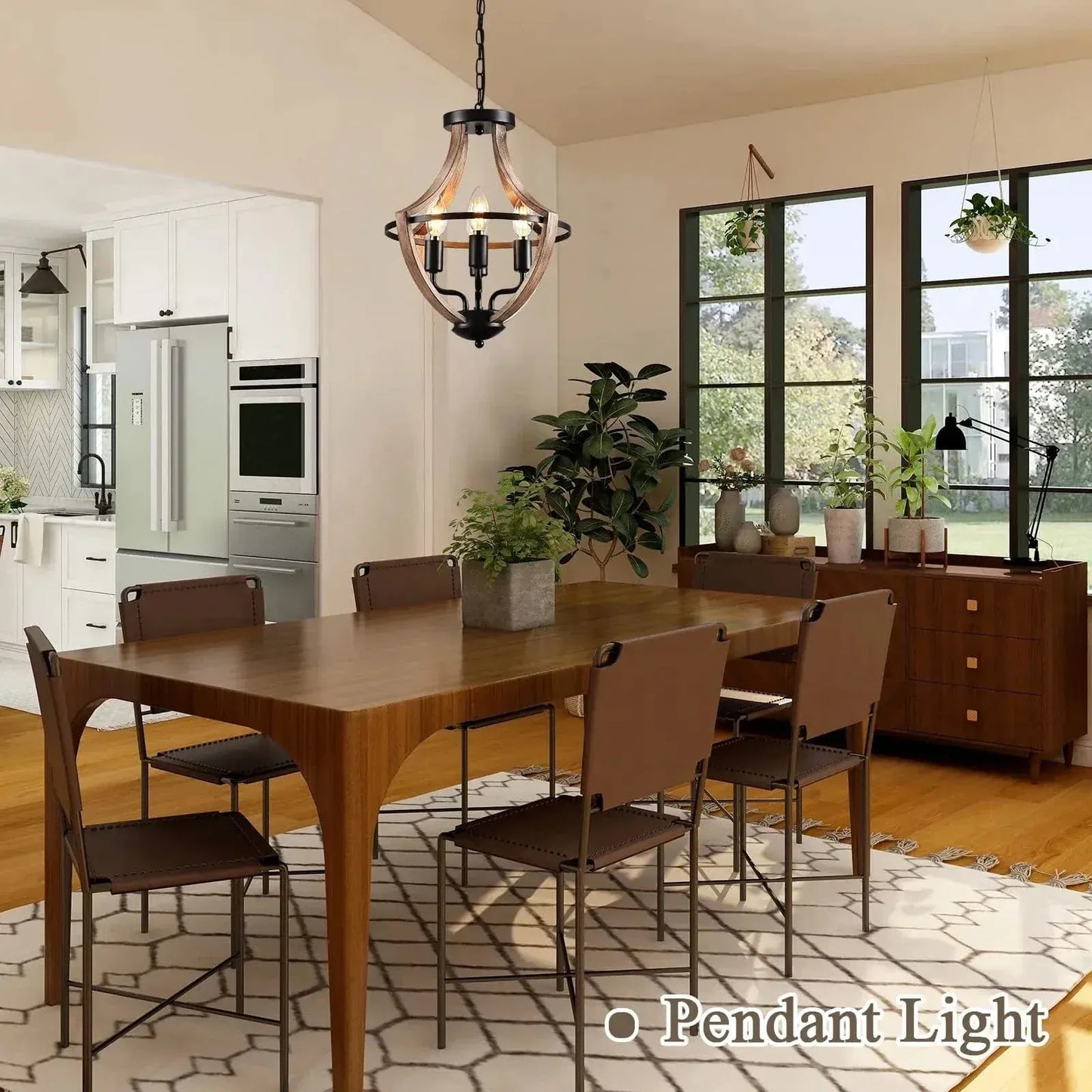 ECLAIRAGE SUSPENSION Suspension luminaire rustique