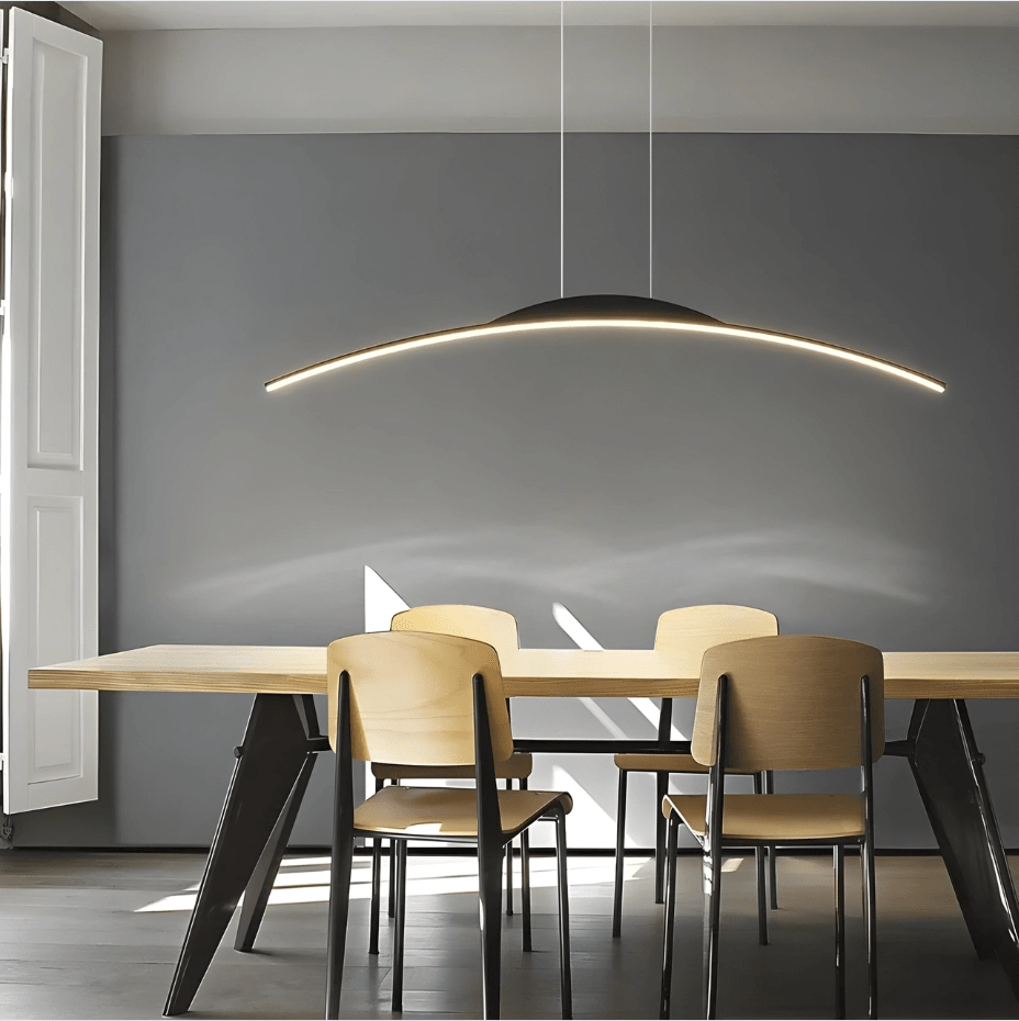 Eclairage suspension Suspension moderne design Arc LED