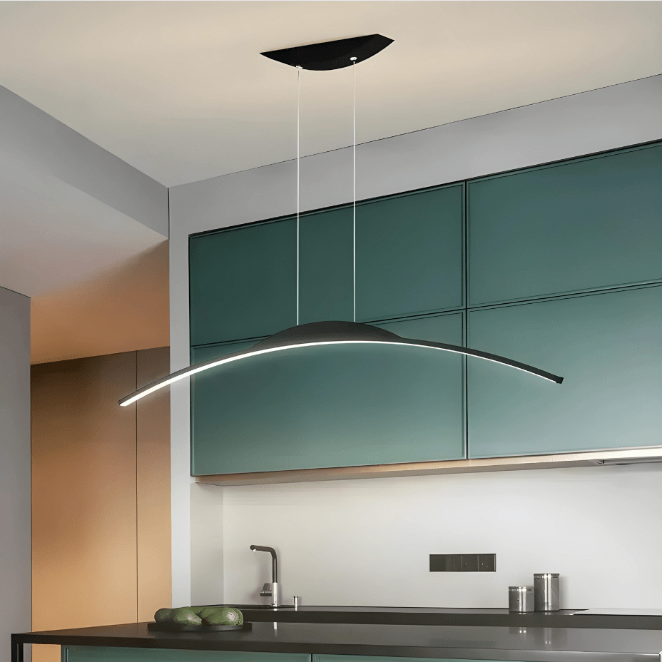 Eclairage suspension Suspension moderne design Arc LED