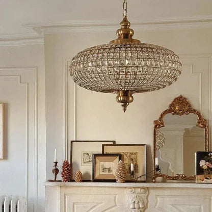 Eclairage suspension Suspension orientale en cristal