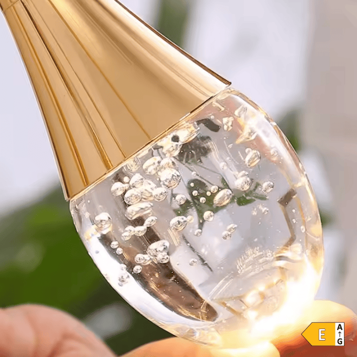 Eclairage suspension Suspension plafond haut goutte d'eau