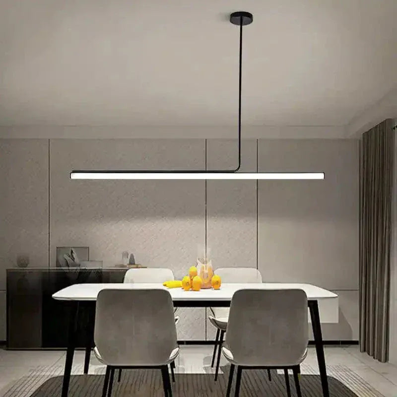 Eclairage suspension Suspension tube led design minimaliste