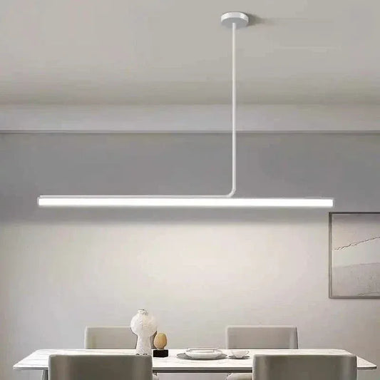 Eclairage suspension Suspension tube led design minimaliste