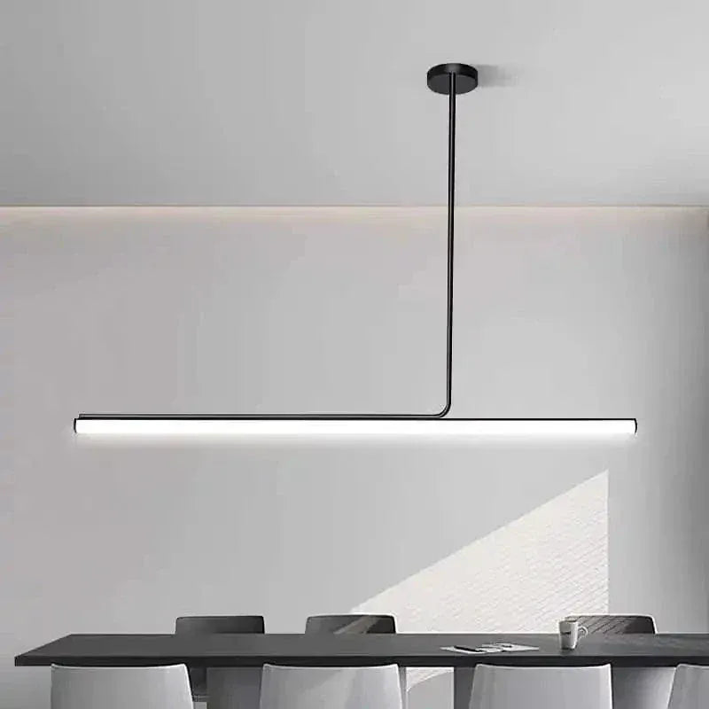 Eclairage suspension Suspension tube led design minimaliste